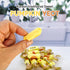105g 3Packs 11.11oz) COELO Pumpkin Yeot x (Total Korean Traditional Sweet Soft Candy Dessert Chewy Texture Treats