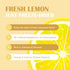 11.30 Oz, 100% 320g Grelim Lemon Powder Freeze Dried Powder, Filler Free, Gluten-Free, Rich in Natural Vitamin C Fresh