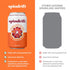 12 Pack 8 Spindrift Sparkling Seltzer Water, Blood Orange Tangerine Flavored, Made with Real Squeezed Fruit, Fluid