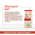 500g Organic Tattva Semolina Coarse Rawa Suji, USDA Organic Certified