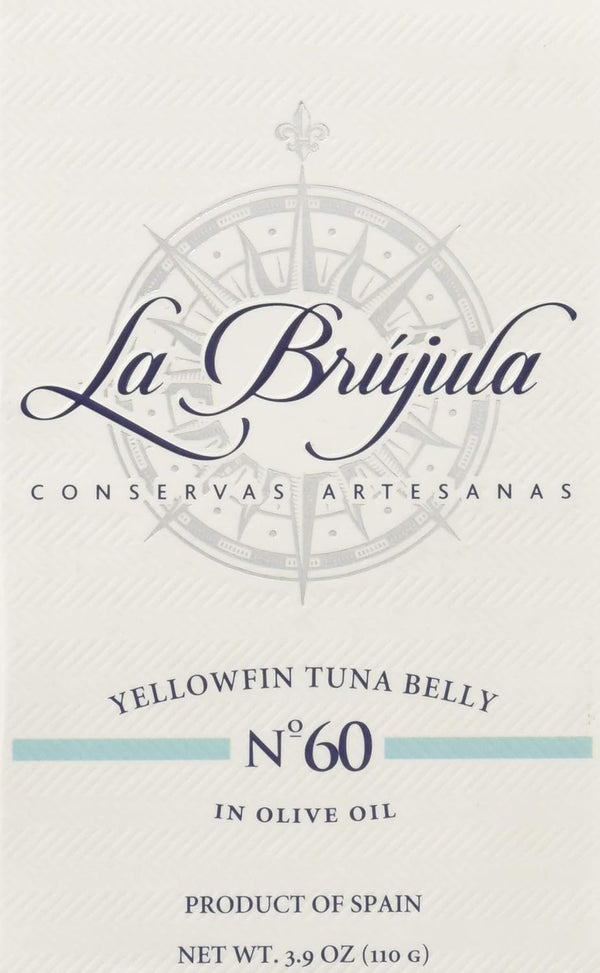 La Brjula Conservas La Brujula - Ventresca In Oil (Tuna Belly) - 3.9 Ounce