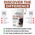 (8 oz) 22-24% Cocoa Powder Dutch Processed Cocoa Powder, Unsweetened, Extra Rich Cocoa Flavor, Fat, Premium Culinary