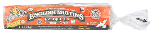 Food for Life Flourless Sprouted Grain English Muffin, 16 oz (Frozen)