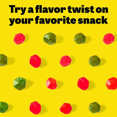 20 Pack, 16 oz (Pack 6) Gushers Fruit Flavored Kids Snacks, Watermelon and Sour Apple Flavor, Pouches, Family