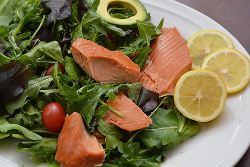 2 Pack Premium Quality Wild Canadian Pacific Smoked Sockeye Salmon Fillet Gift