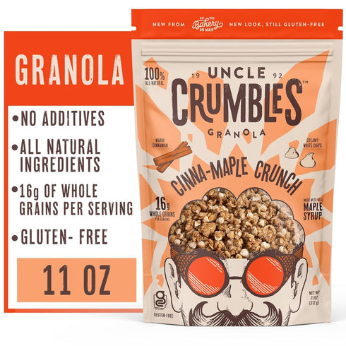 11 Uncle Crumbles, Granola Cinna Maple Crunch, Ounce