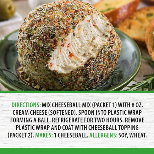 Tuscan Herb Cheeseball by Rada Cutlery - Gourmet Snack