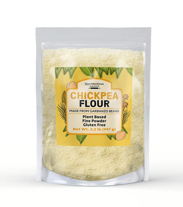 Unpretentious Chickpea Flour, 2.2 lb, Made from Garbanzo Beans, Gluten-Free, Plant Based