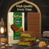 (95g 3.35 oz) (1 Pack, ChocCart Dubai Chocolate Premium with Kunafa & Pistachio Filling Viral Knafeh Chocolate Dessert