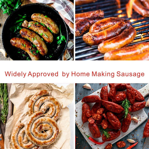 1.5lbs 100% 100 120 lbs Natural Hog Casings for Home Make Sausage, Makes to Sausages, Great for Ideal Sausage Casing