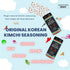 HOXY Journey of Korea Kimchi Seasoning Mix, 3.5 oz - ORIGINAL Spicy, Vegan, Gluten Free, BBQ Dry Rub
