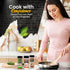 D.F. LUXURY 12 Set Spice Supreme - Seasonings and Spices for Cooking - Piece Spice Supreme Gift Plus Measuring Spoon