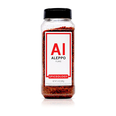 Spiceology - Aleppo Pepper Flakes - Dried Ground Aleppo Pepper - Chiles
