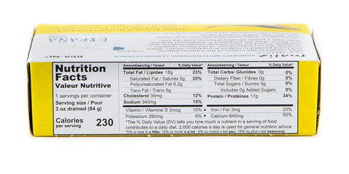 Matiz Sardines with Lemon, Packed in Olive Oil, 4.2 oz/120g Tin