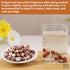 DOZO 22.5oz/640g Gorgon Fruit Dried Fox Nuts Gorgon Euryale Natural Gordon Euryale Seed Qian Shi Removing Dampness
