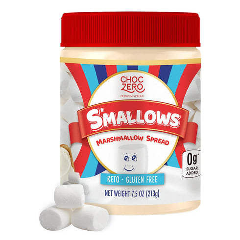 ChocZero Sugar Free Marshmallow Spread, Keto Friendly, Gluten Free, No Sugar Alcohols,