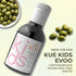 8.45 oz 14kg 0.2% (250 ml) Kue Kids Extra Virgin Olive Oil, fl - Cold Pressed Early Harvest EVOO, High Polyphenol Olive