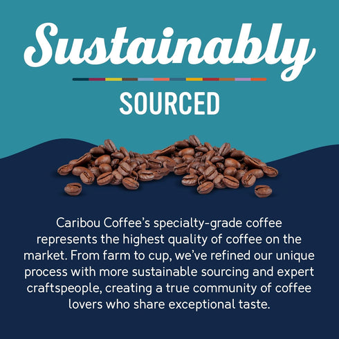 100% 66 (6 11 Caribou Coffee, Flavored Ground Coffee, Arabica Coffee - Vanilla Hazelnut Dreamstate Ounces Bags