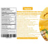 laweny 17.6oz /500g packaging polenta gritsIncluding Hericium erinaceus, Chinese yam, corn flour, instant corn meal