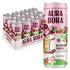Aura Bora, Raspberry Vanilla Herbal Sparkling Water, 12 oz Can (Pack of
