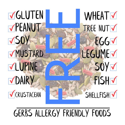 4 lbs. 5 5 14 Gerbs Superfood Snack Mix | Raw Seeds & Unsulfured Sweetened Dried Fruit, Resealable Bag | Sweet-Tart