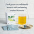 15 Count (Pack 1) Rishi Tea Jasmine Green Tea - Organic Sachet Tea Bags, Caffeinated Scented Chinese Green Tea