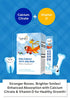 30 (21.16 oz) Korean Food Woongjin Kids Calcium Vitamin D Jelly Stick Naturally Sweetened Peach Flavor, Kids Fruit