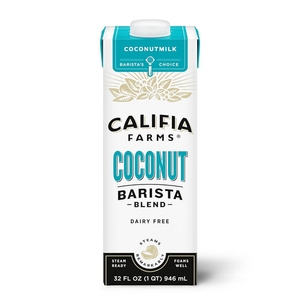 Califia Farms - Coconut Barista Blend Coconut Milk, 32 oz, Shelf Stable,