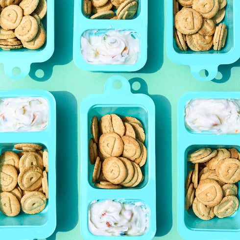 6 Dunkaroos Vanilla Cookies and Vanilla Frosting with Rainbow Sprinkles, ct