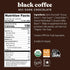 85% 6 Pack Theo Chocolate Black Coffee, Organic Dark Chocolate Bar, Cacao, | Vegan, Fair Trade