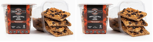 Granolachik Artisanal Granola Bark, Vegan, No Refined Sugars Maple Syrup Sweetened, 10oz