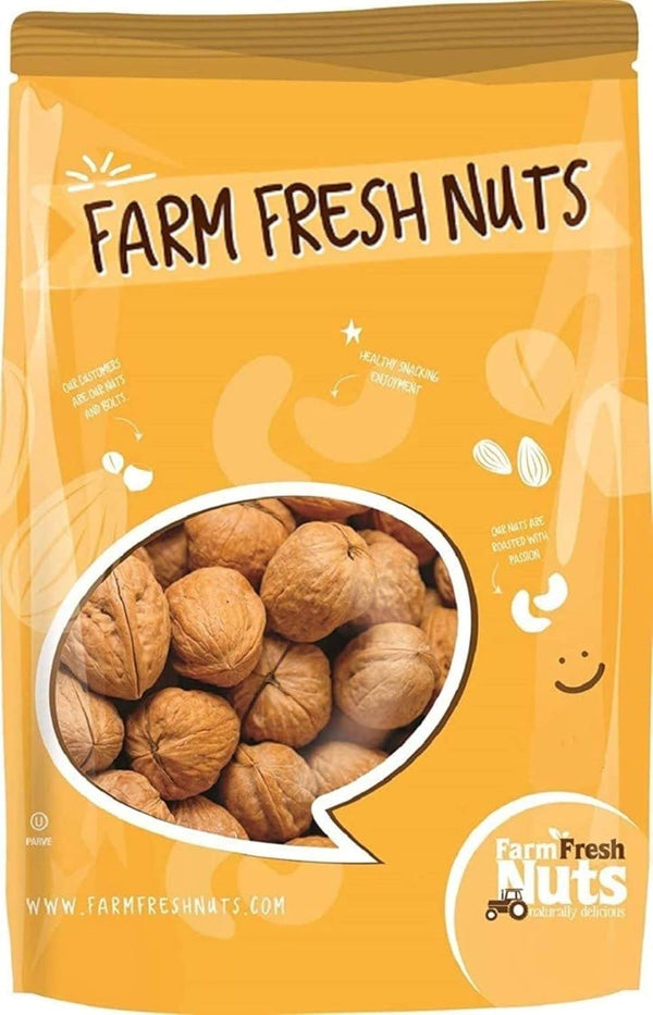 In Shell Walnuts (1 Lbs.) - Large Natural California Walnuts - Great