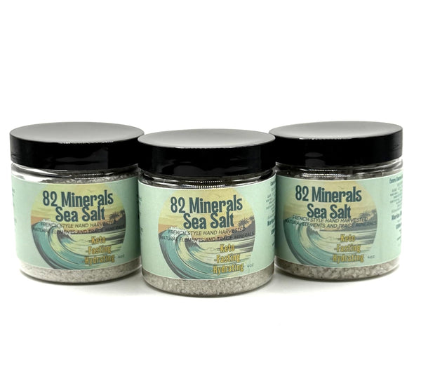 82 Minerals French Grey Sea Salt | Premium Hand-Harvested Sel Gris |