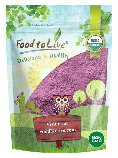 Food to Live Organic Cherry Juice Powder, 2 Pounds Non-GMO, Raw, Kosher,