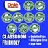 9 5 120 Dole Fruit Snacks, Tropical Flavors - Individually Wrapped Pouches - Classroom-Friendly, Top Allergen Free, No