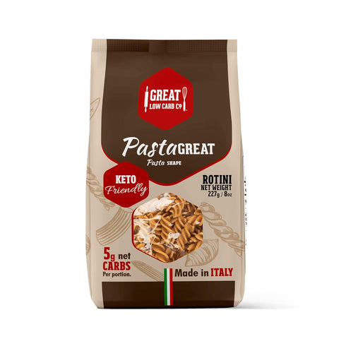 Great Low Carb Co. Keto-Friendly Italian Pasta Set, 0-5g Net Carbs, High