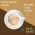 1 3.95 oz Two Leaves and a Bud Nice Chai Latte Mix, Powdered Chai Latte Tea Mix, Vegan, Dairy Free, Low Sugar, Iced