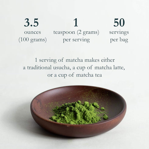 (100g 3.5oz) Naoki Matcha Superior Ceremonial Blend Authentic Japanese First Harvest Ceremonial Grade Matcha Green Tea