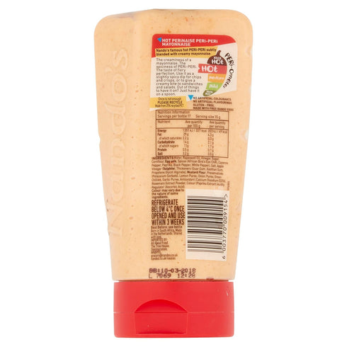 Nando's Nandos Perinaise Peri-Peri Hot Mayonnaise