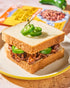 100% 29g Pack 1 8oz Old Hacienda Pulled BBQ Flavored Pork | Shredded Seasoned Pork with Sauce | Fully Cooked & Ready