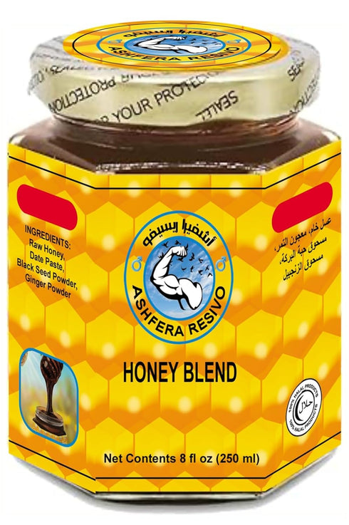 Generic Ashvera Resivo Natural Honey Blend, 250 ml / 8 oz