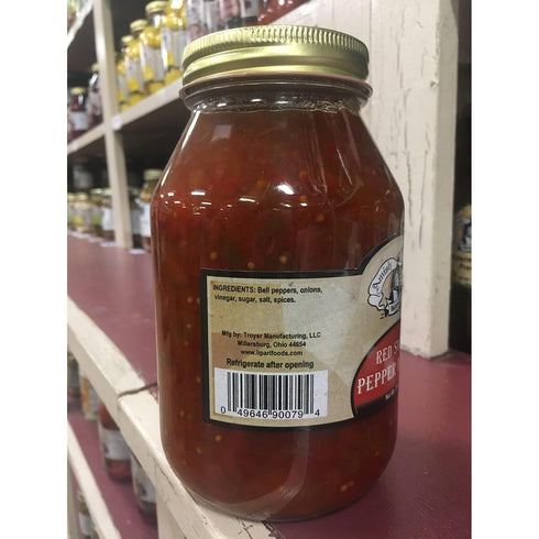 32 oz Amish Wedding Red Sweet Pepper Relish