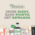 Bizzy Organic Cold Brew Coffee - Light & Bright Blend, Coarse Ground Light Roast, Micro Sifted, Specialty Grade, 100%