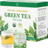Soeos Organic Green Tea, 100 Tea Bags (Pack of 1), Caffeinated, Low