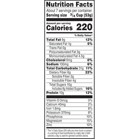 13.2oz (1 Kashi GO Cold Breakfast Cereal, Vegan Protein, Fiber Cereal, Peanut Butter Crunch, Box Box)