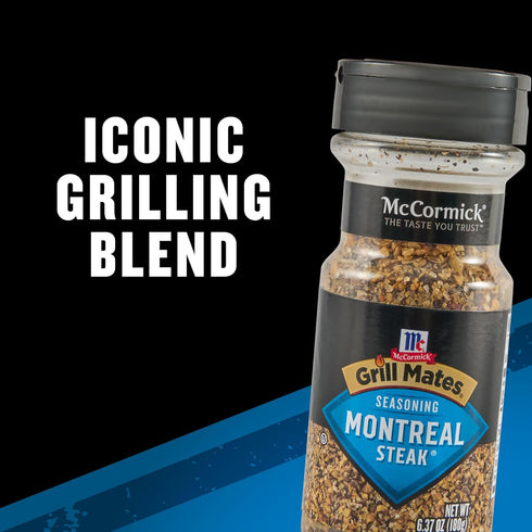 6.37 Oz McCormick Grill Mates Montreal Steak Seasoning