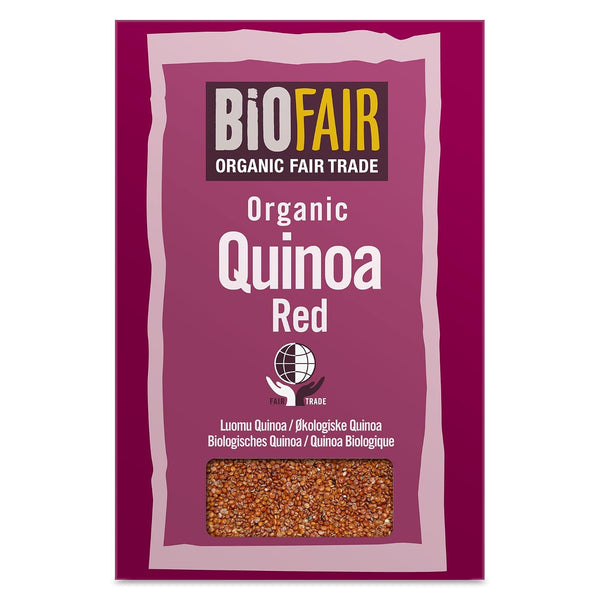 Biofair - Fair Trade Organic Quinoa Grain - Red - 500g