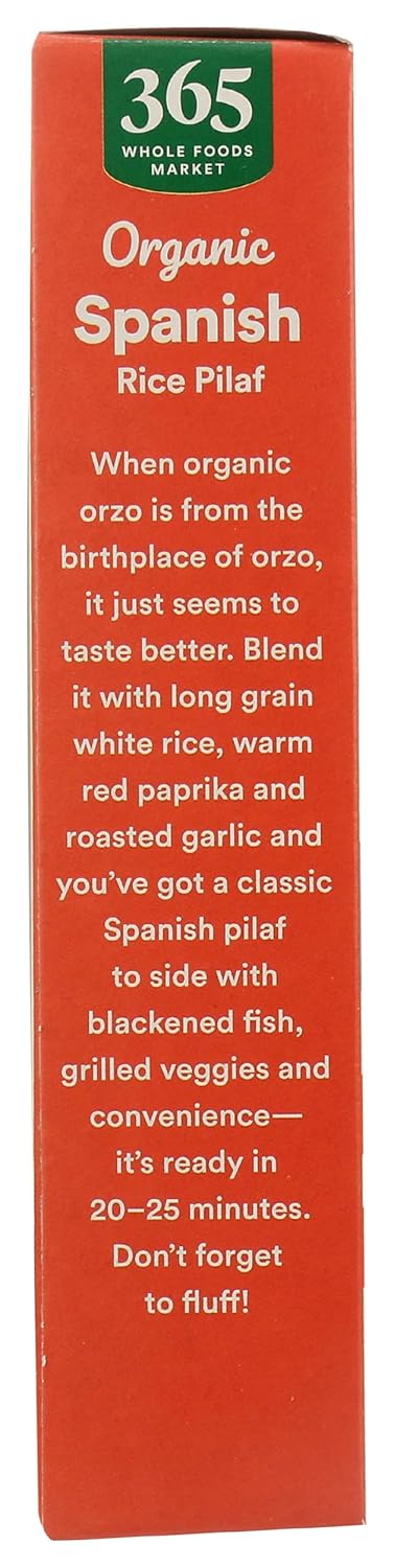 365 6.1 by Whole Foods Market, Organic Spanish Rice Pilaf, Ounce