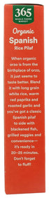 365 6.1 by Whole Foods Market, Organic Spanish Rice Pilaf, Ounce