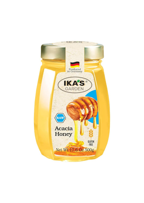 Ika's Garden Ikas Garden Raw Acacia Honey 100% Pure, Unfiltered, Gluten-Free Product of Germany,